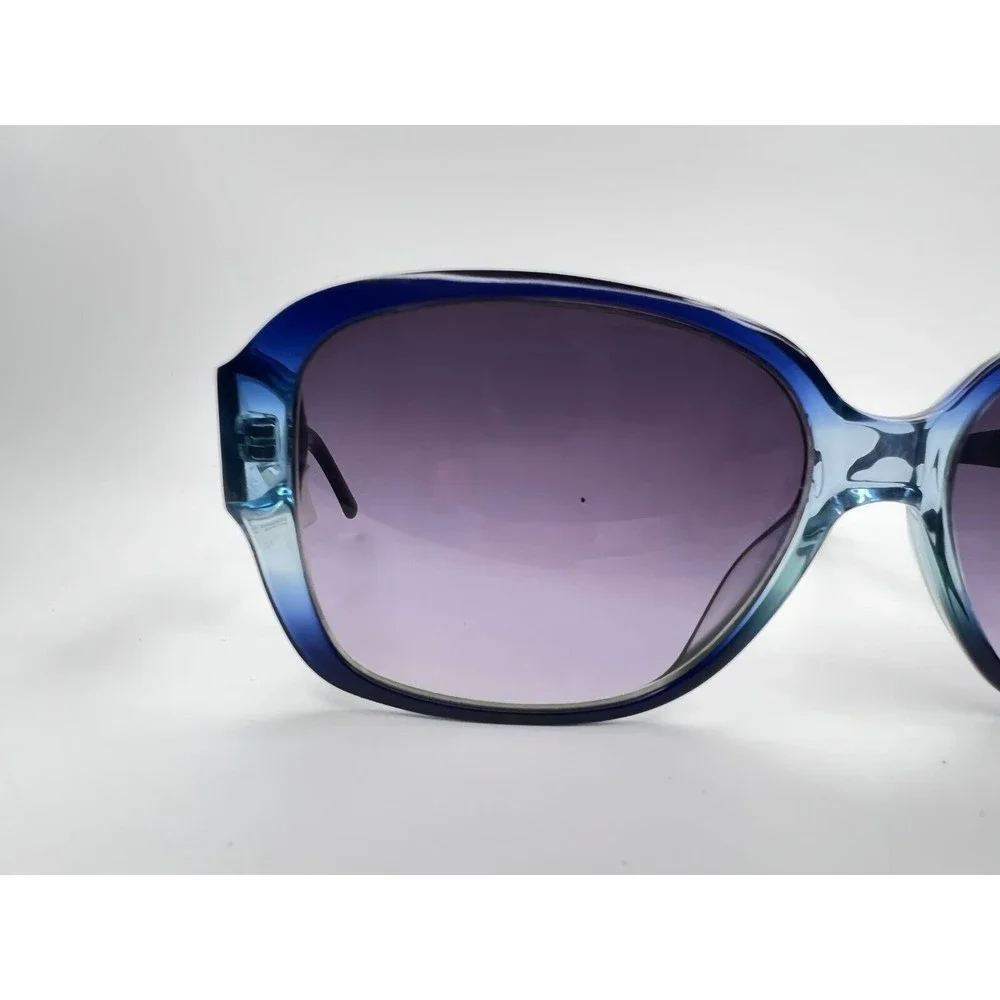 Runway Sunwear Sunglasses RS632 Blue Square Oversized Frames 58[]15 135 mm - Picture 3 of 11